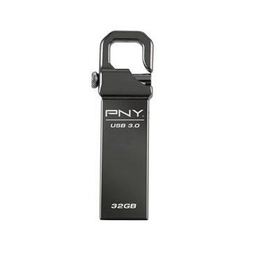 PNY Hook Attache 32GB 32Go USB 3.0 Noir lecteur flash