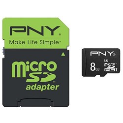 PNY MicroSD Performance 8GB 8Go MicroSDHC UHS-I Class 10 mém