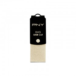 PNY USB Type-C to Type A UCD10 64GB 64Go 3.0 Noir