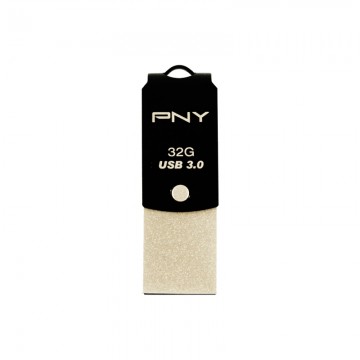 PNY USB Type-C to Type A UCD10 32GB 32Go 3.0 Noir