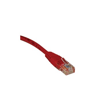 Tripp Lite Cat5e, 3ft. 0.91m Cat5e U/UTP (UTP) Rouge