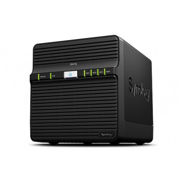 Synology DS416J Bureau Ethernet/LAN Noir serveur de stockage