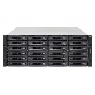 QNAP TVS-EC2480U-SAS-RP Rack (4 U) Ethernet/LAN Noir, Gris