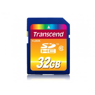 Transcend TS32GSDHC10 32Go SDHC Class 10 mémoire flash