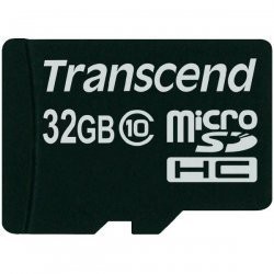 Transcend TS32GUSDC10 32Go MicroSDHC Class 10 mémoire flash