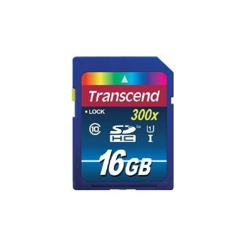 Transcend 16GB SDHC Class 10 UHS-I 16Go mémoire flash