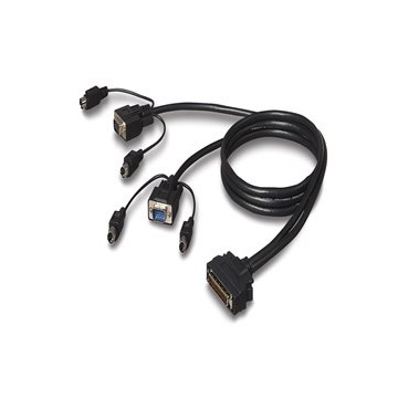 Belkin OmniView ENTERPRISE Series Dual-Port PS/2 KVM Cable