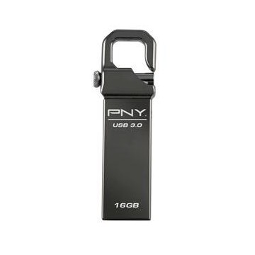 PNY Hook Attache 16GB 16Go USB 3.0 Noir lecteur flash