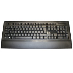 Uniformatic 82116 USB AZERTY Français Noir clavier