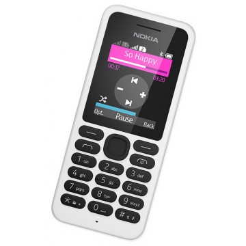 Nokia 130 Dual SIM 1.8" 67.9g Blanc