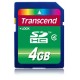 Transcend TS4GSDHC4 4Go SDHC mémoire flash