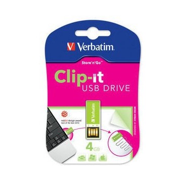 Verbatim 4GB USB 2.0 4Go Vert lecteur flash