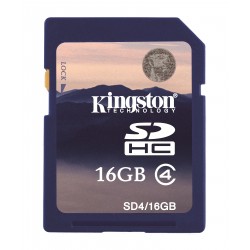 Kingston Technology 16GB SDHC Card 16Go flash Class 4 mémoir