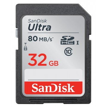 Sandisk SDSDUNC-032G-GN6IN 32Go SDHC UHS-I Class 10 mémoire 