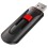 Sandisk Cruzer Glide 8Go USB 2.0 Noir, Rouge lecteur flash