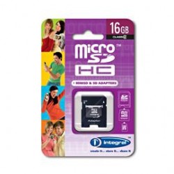 Integral 16GB MicroSDHC 16Go mémoire flash