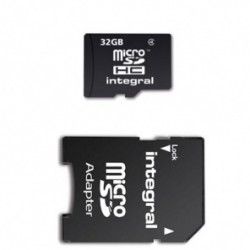 Integral 32GB MicroSDHC 32Go mémoire flash