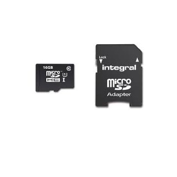 Integral INMSDH16G10-90SPTAB 16Go MicroSDHC UHS-I Class 10 m