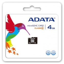 ADATA 4GB MicroSDHC 4Go mémoire flash