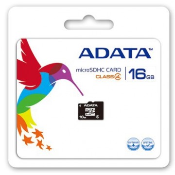 ADATA 16GB MicroSDHC 16Go mémoire flash
