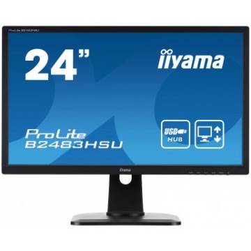 iiyama ProLite B2483HSU-B1DP 24" Noir Full HD LED display