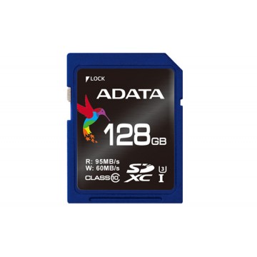 ADATA Premier Pro SDXC 128Go UHS Class 10 mémoire flash