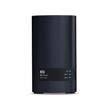 Western Digital My Cloud EX2 Ultra NAS Ethernet/LAN Noir