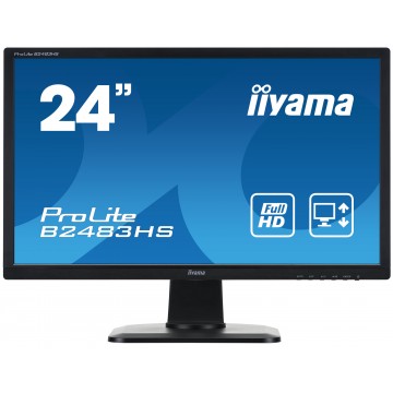 iiyama ProLite B2483HS-B1 24" Noir Full HD écran plat de PC